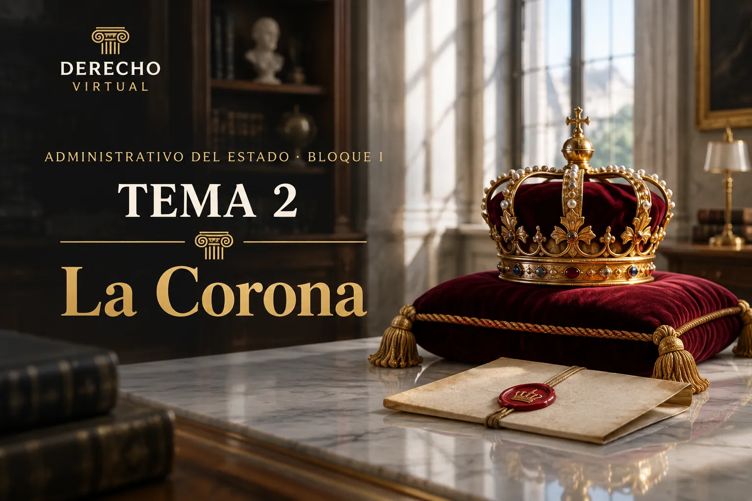 Miniatura del tema 2: La Jefatura del Estado. La Corona