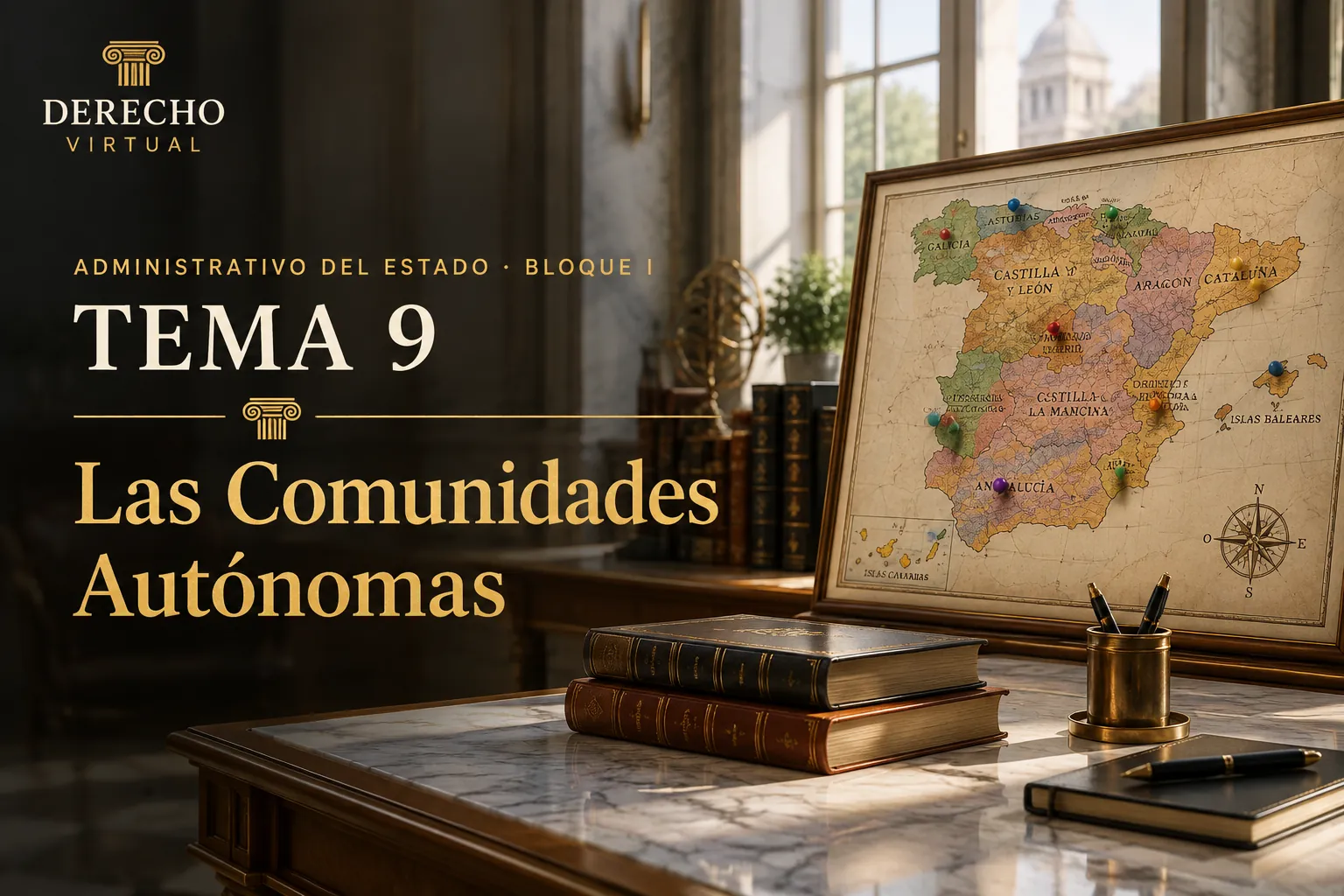 Miniatura del tema 9: La organización territorial del Estado: las Comunidades Autónomas