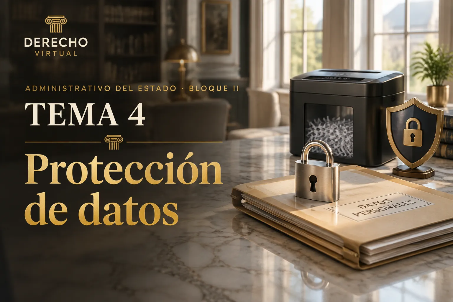 Miniatura del tema 4: La protección de datos personales