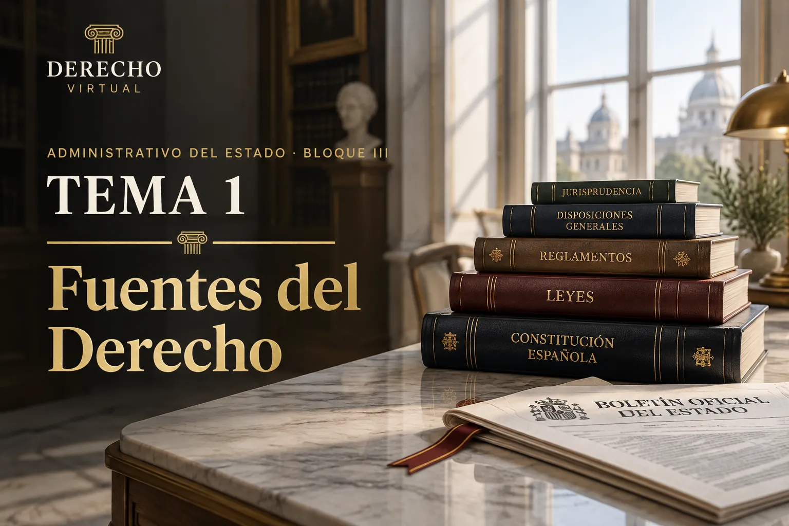 Miniatura del tema 1: Las fuentes del Derecho administrativo