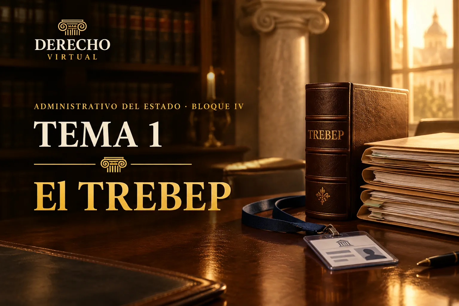 Miniatura del tema 1: El personal al servicio de las Administraciones públicas. El TREBEP