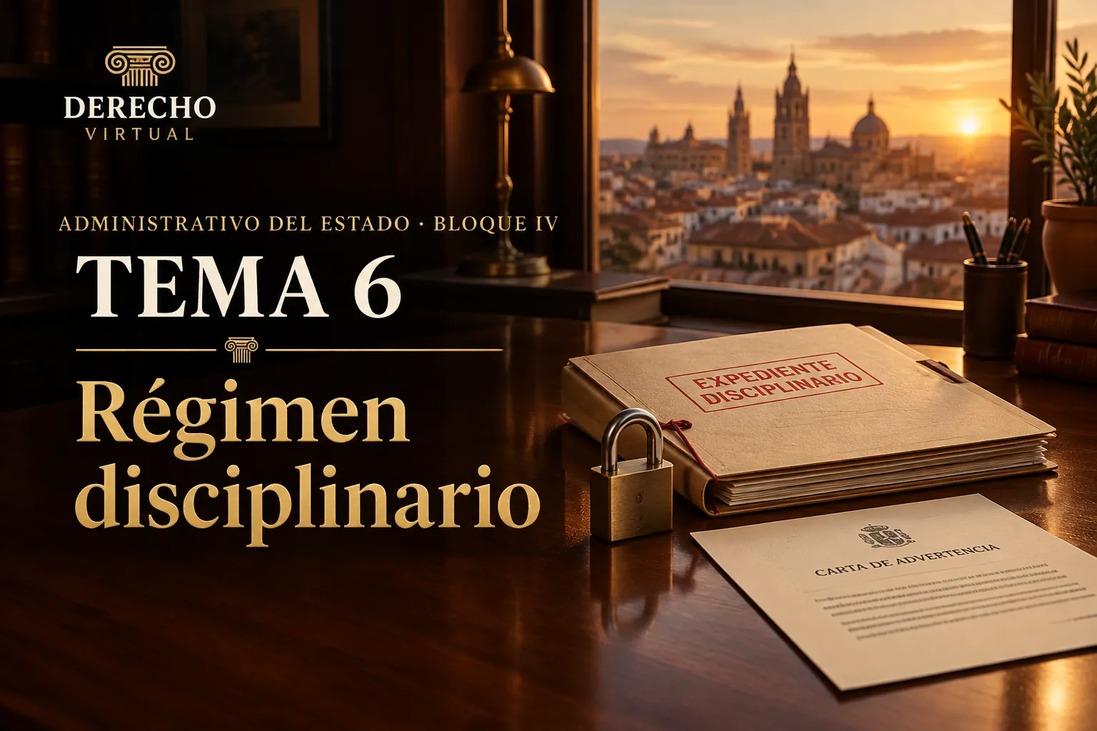 Miniatura del tema 6: Incompatibilidades y régimen disciplinario