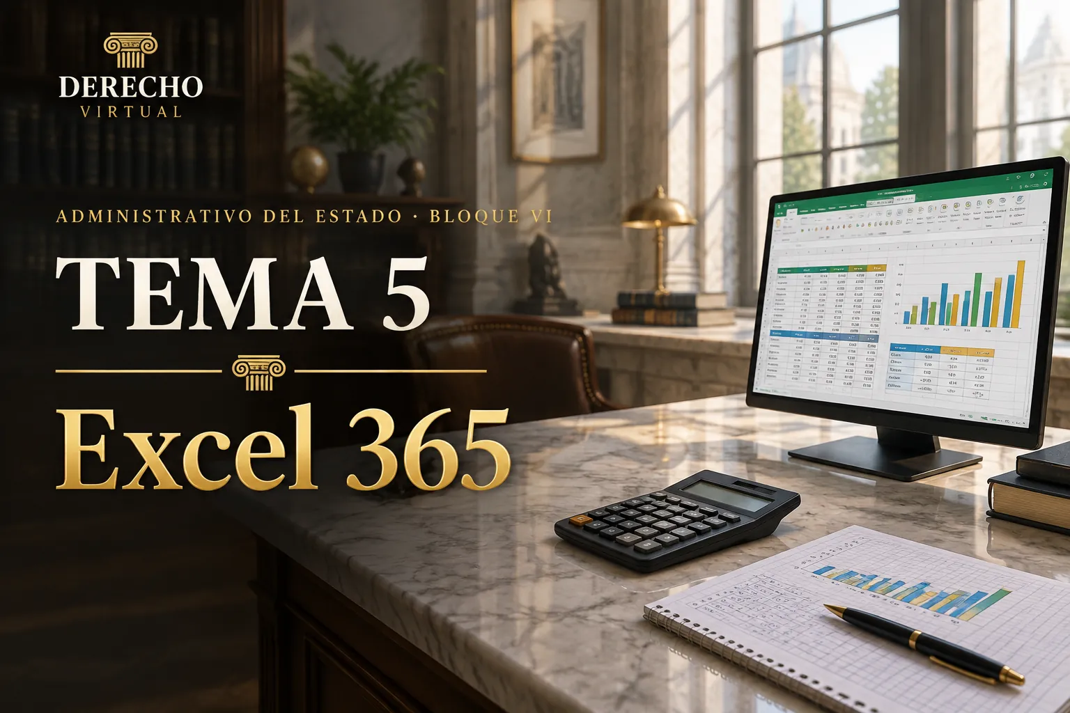 Miniatura del tema 5: Hojas de cálculo: Excel 365