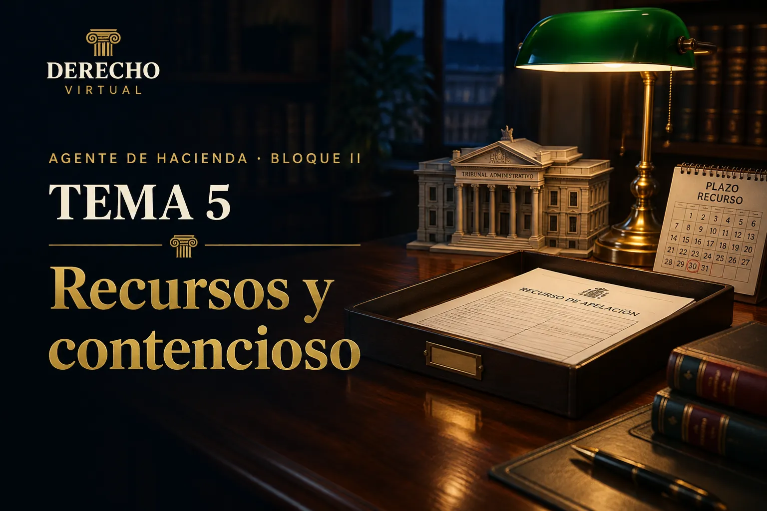 Miniatura del tema 5: Recursos administrativos y jurisdicción contencioso-administrativa
