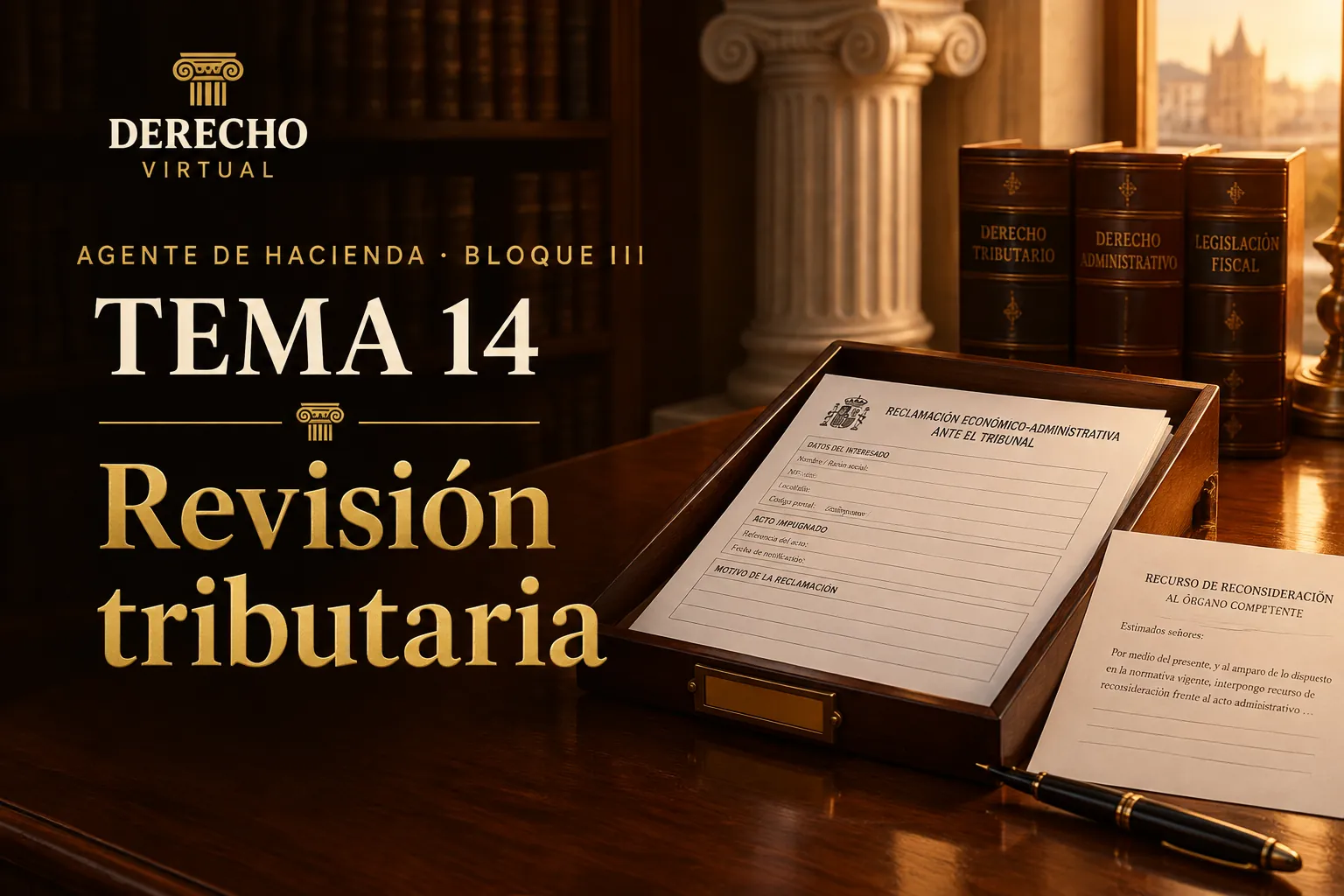 Miniatura del tema 14: Revisión en vía administrativa y reclamaciones económico-administrativas