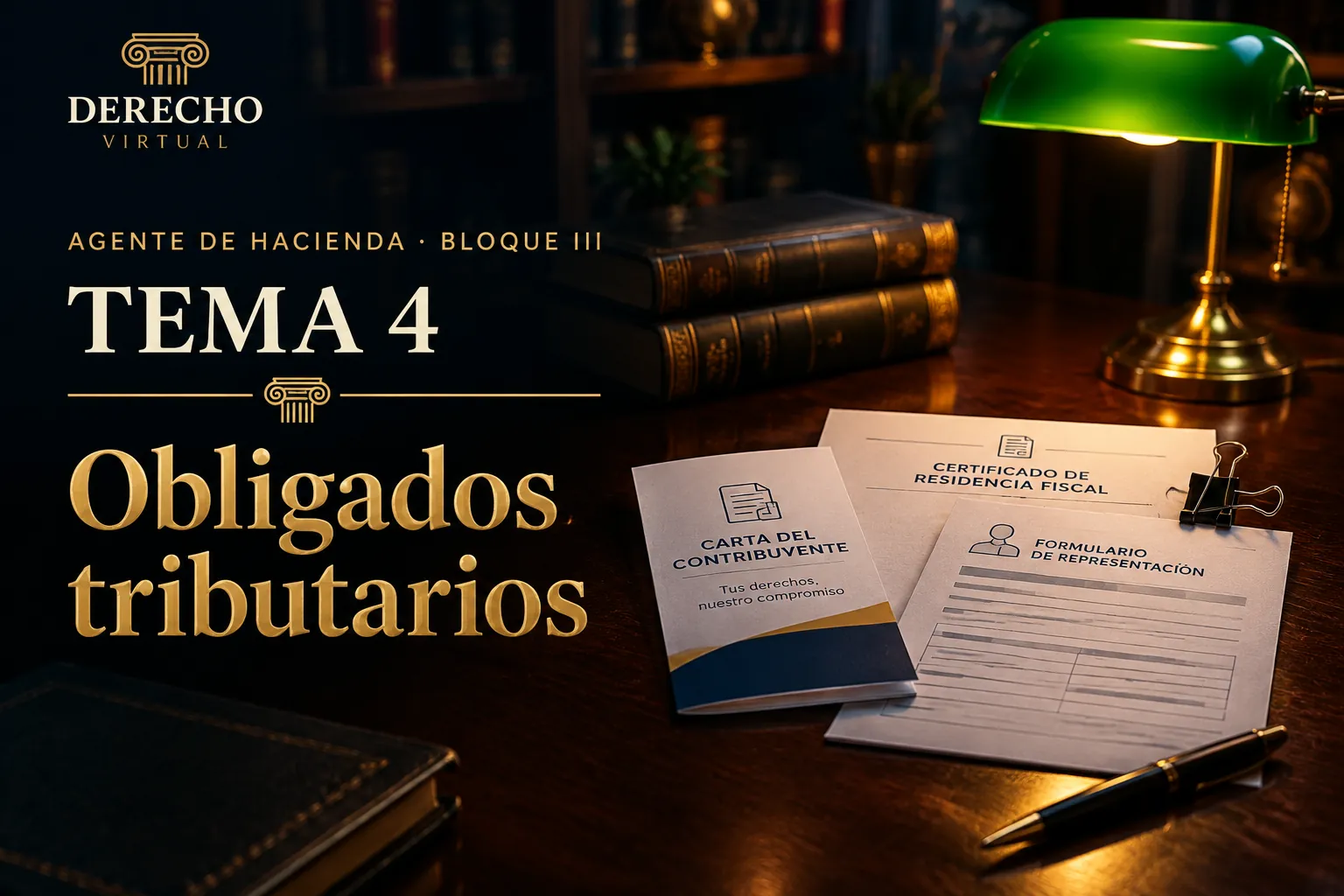 Miniatura del tema 4: Obligados tributarios, derechos y garantías