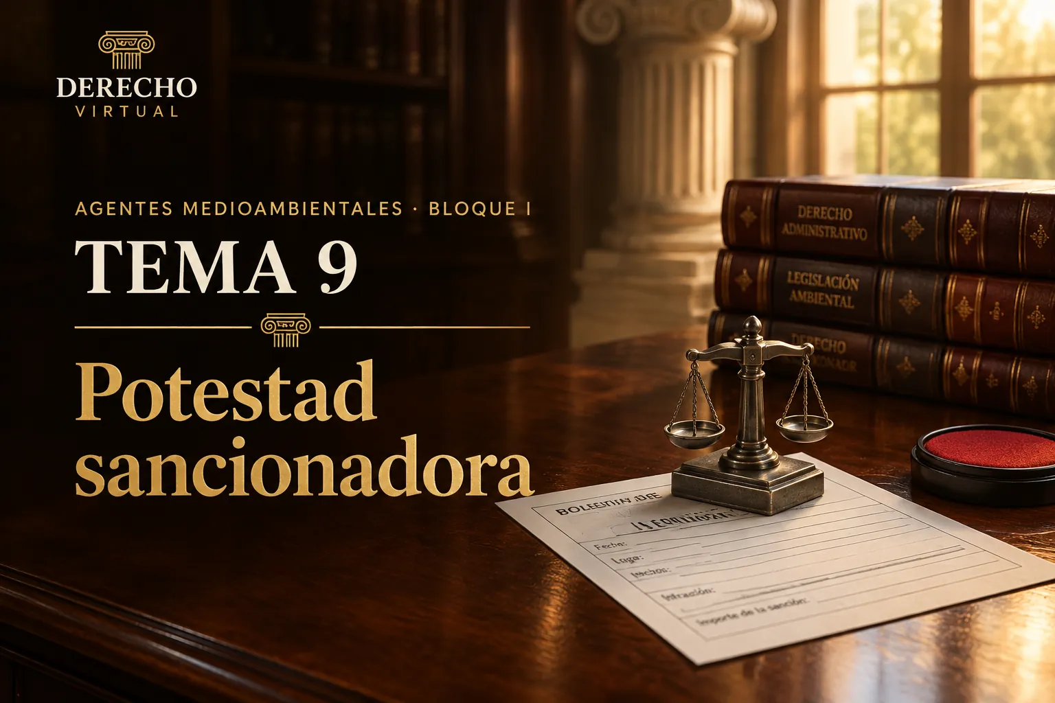 Miniatura del tema 9: La potestad sancionadora en las Leyes 39/2015 y 40/2015