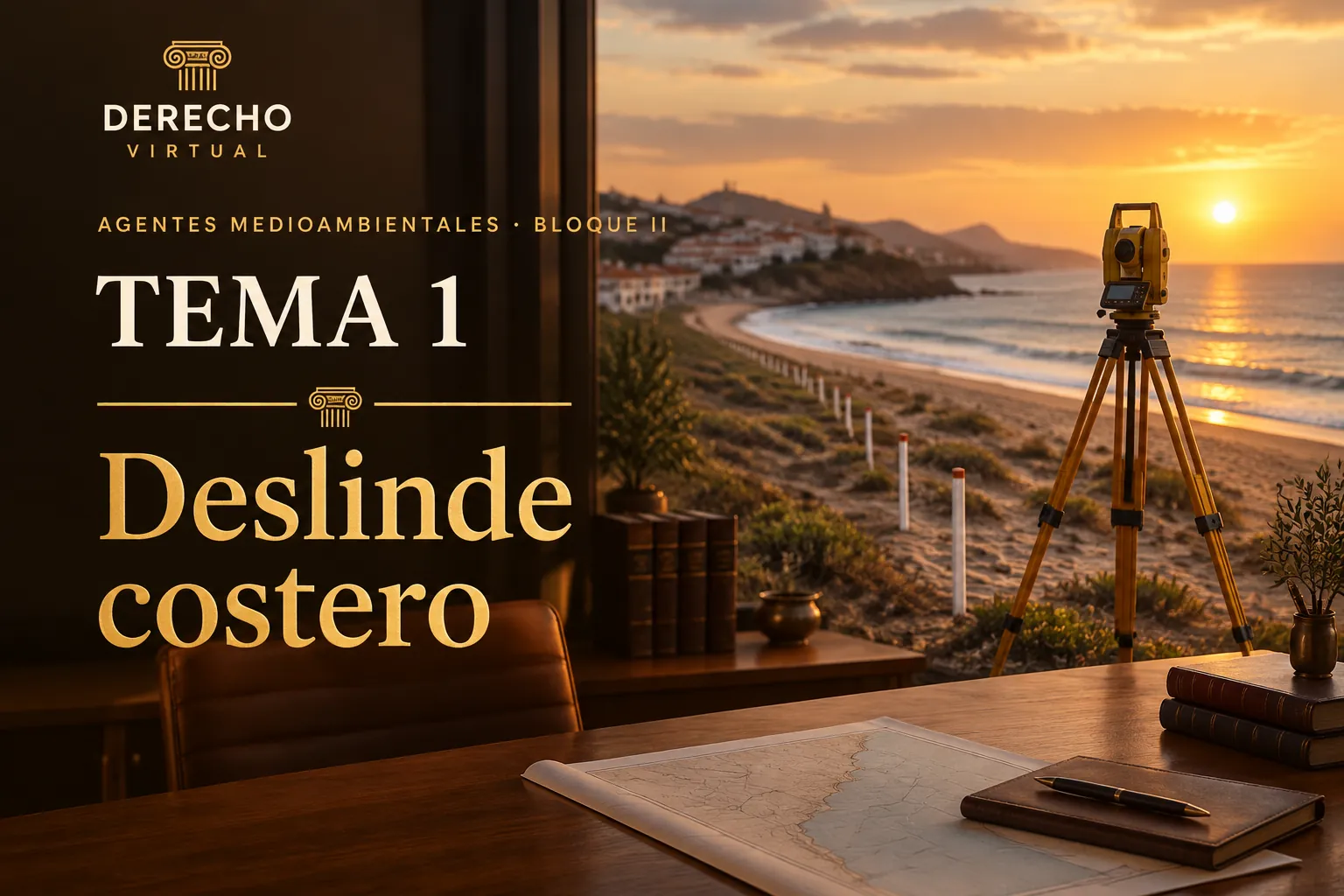 Miniatura del tema 1: El dominio público marítimo-terrestre y su deslinde