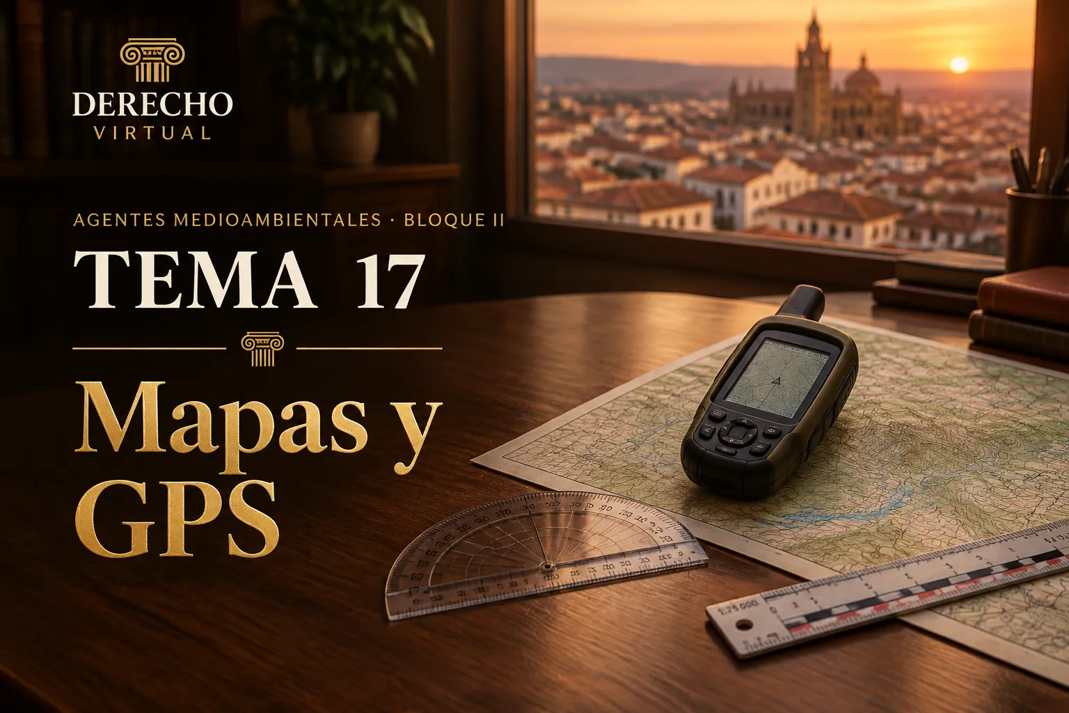 Miniatura del tema 17: Geografía, cartografía, sistemas de información geográfica y GPS