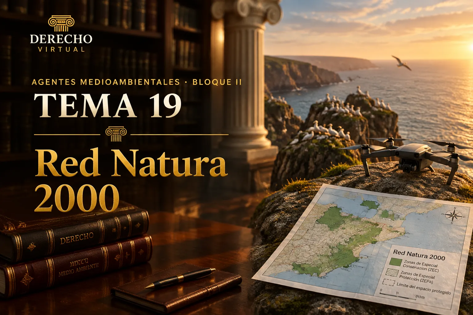 Miniatura del tema 19: Directivas de conservación, Red Natura 2000 marina y drones en ZEPA