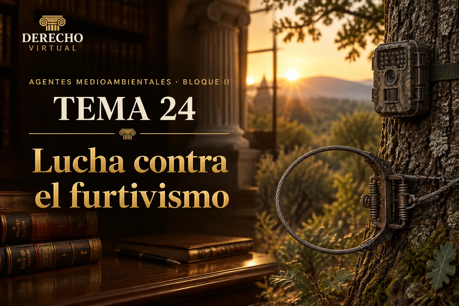 Miniatura del tema 24: Tráfico ilegal de especies y técnicas de vigilancia contra el furtivismo