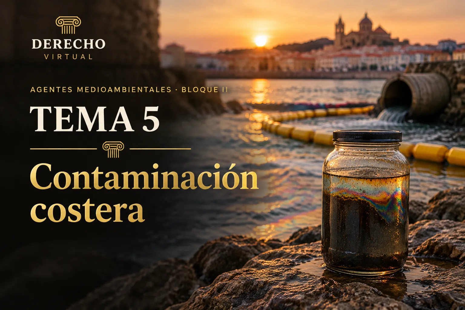 Miniatura del tema 5: Contaminación costera, vertidos al mar, emisarios y dragados