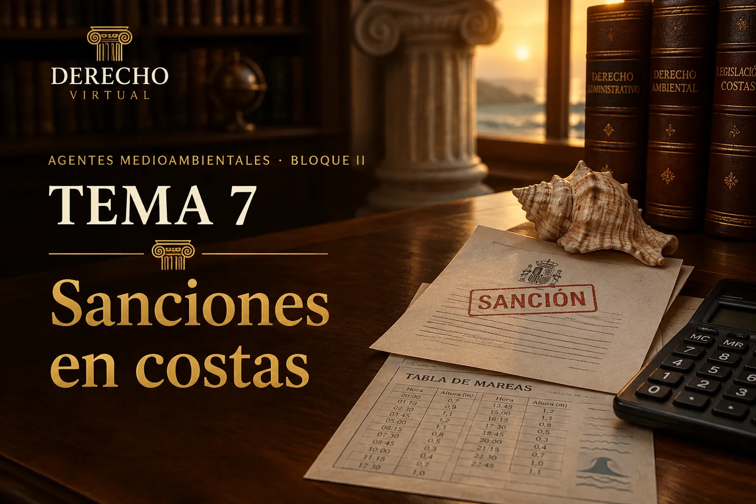 Miniatura del tema 7: Sanciones y procedimiento sancionador en materia de costas
