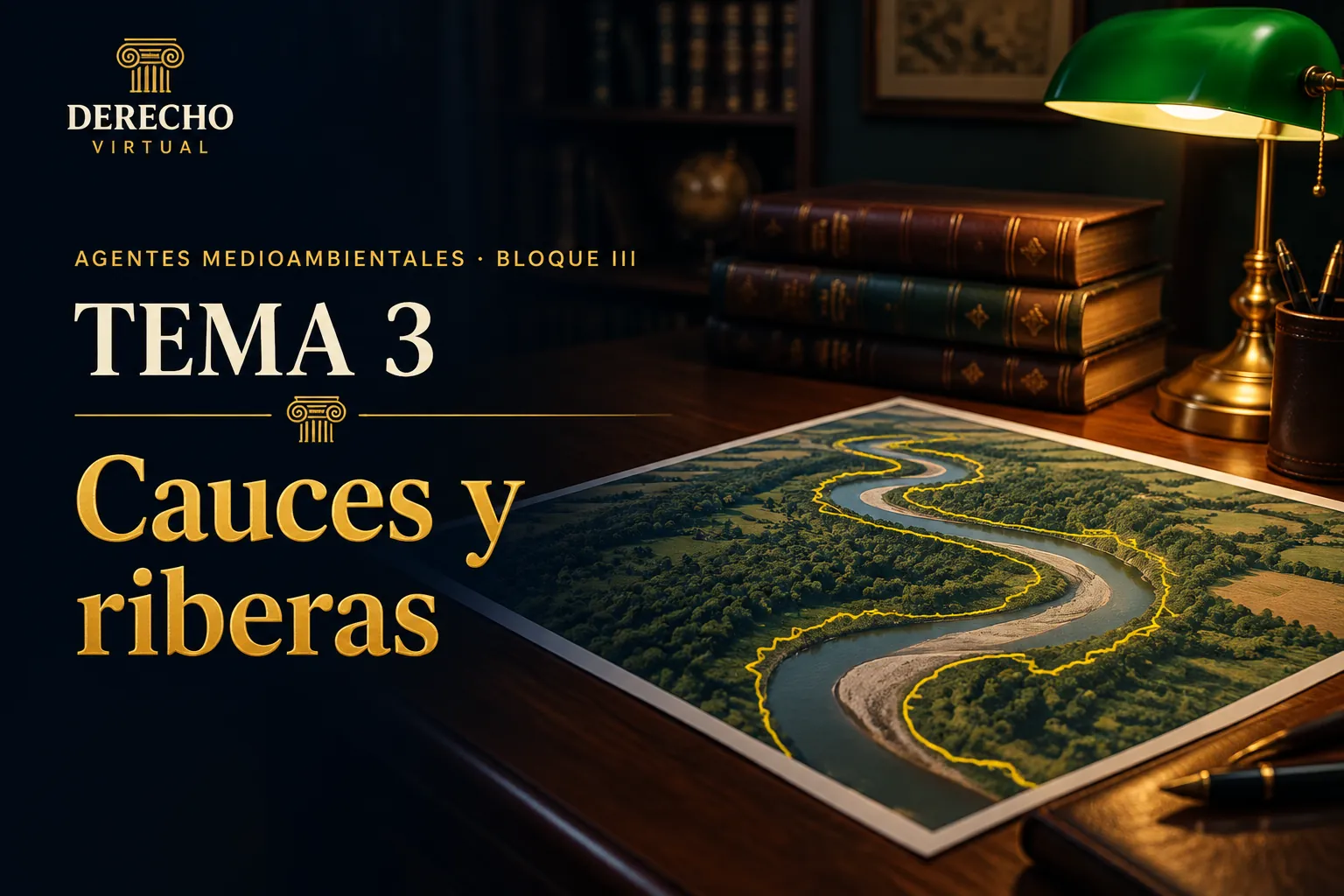 Miniatura del tema 3: Delimitación del dominio público hidráulico, zonas, servidumbres y usos