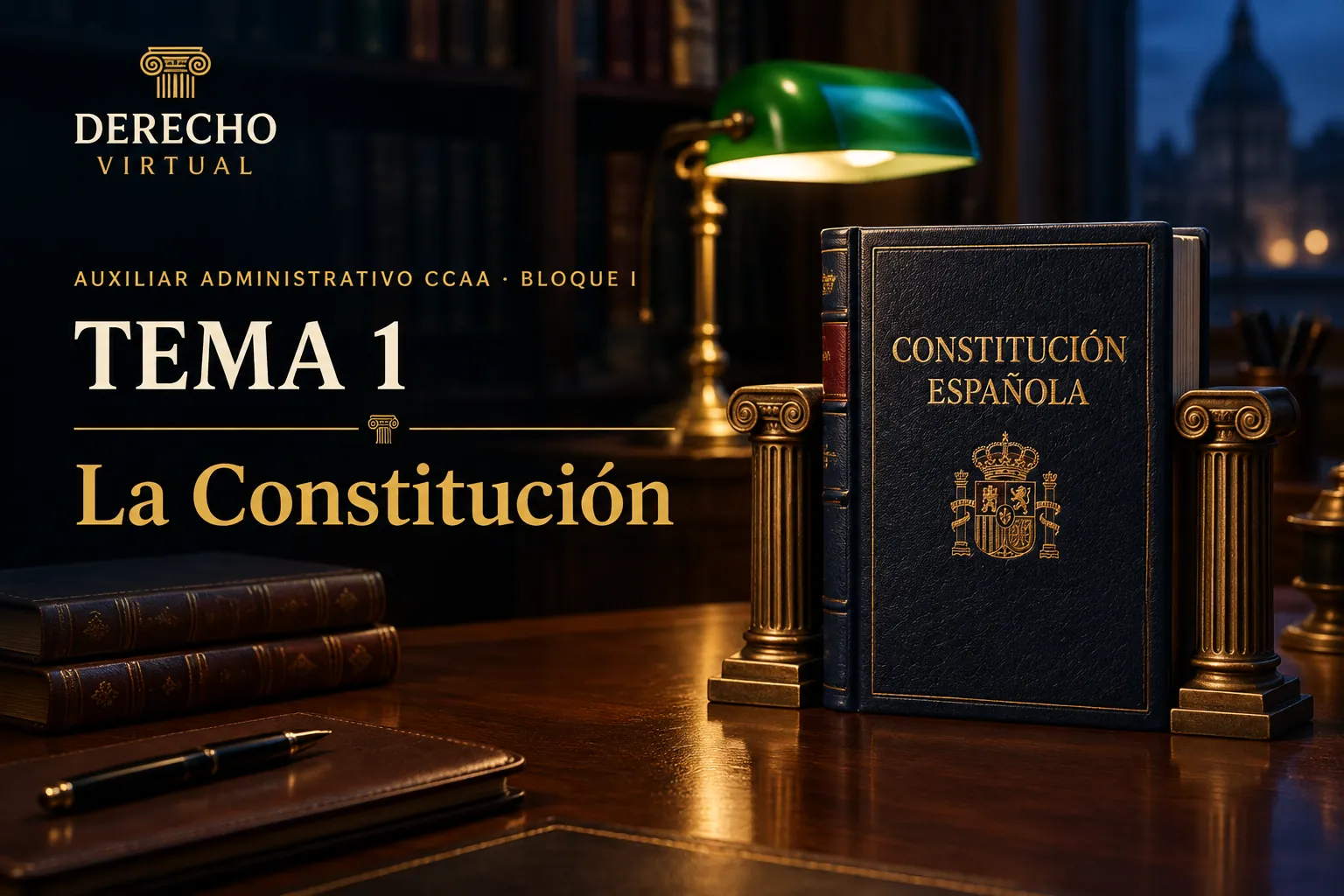 Miniatura del tema 1: La Constitución de 1978: principios, valores y derechos fundamentales