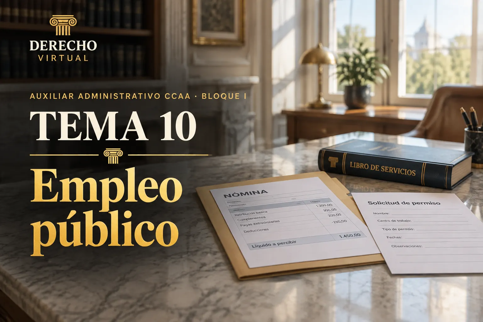 Miniatura del tema 10: El TREBEP y la función pública autonómica