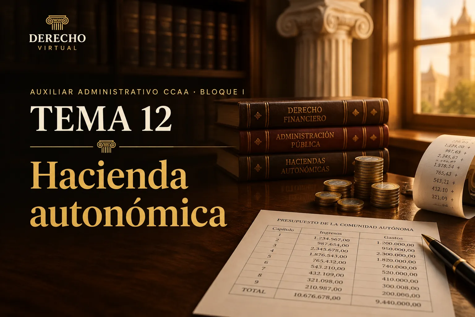 Miniatura del tema 12: La Ley de Hacienda de la Comunidad de Madrid