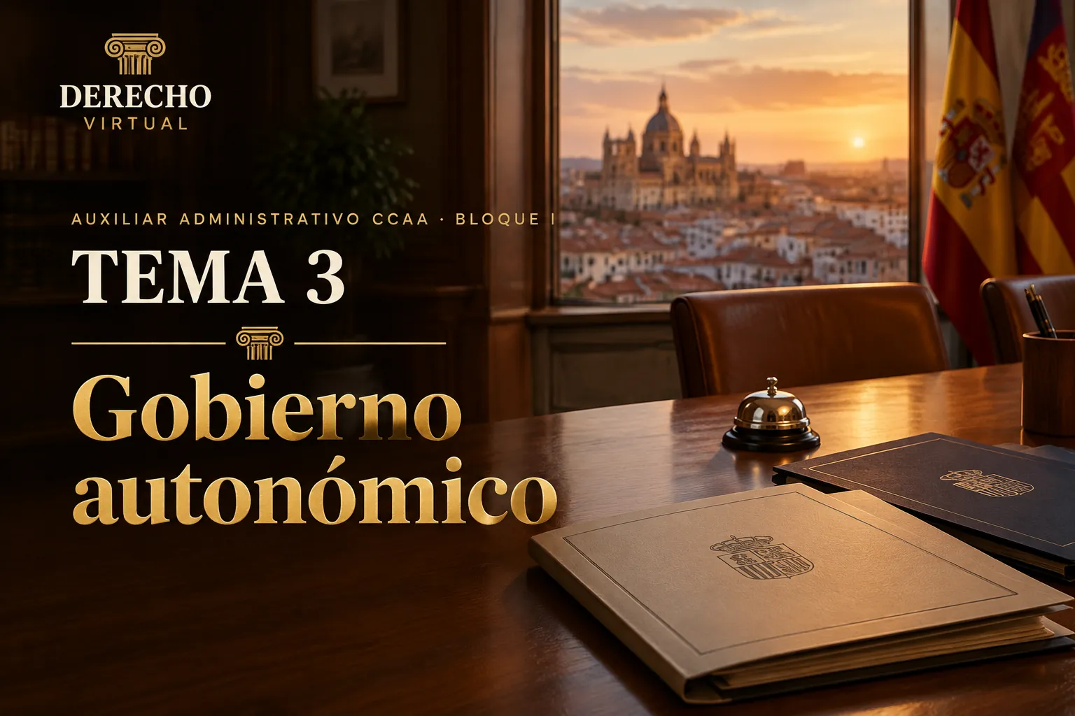 Miniatura del tema 3: La Ley de Gobierno y Administración de la Comunidad de Madrid