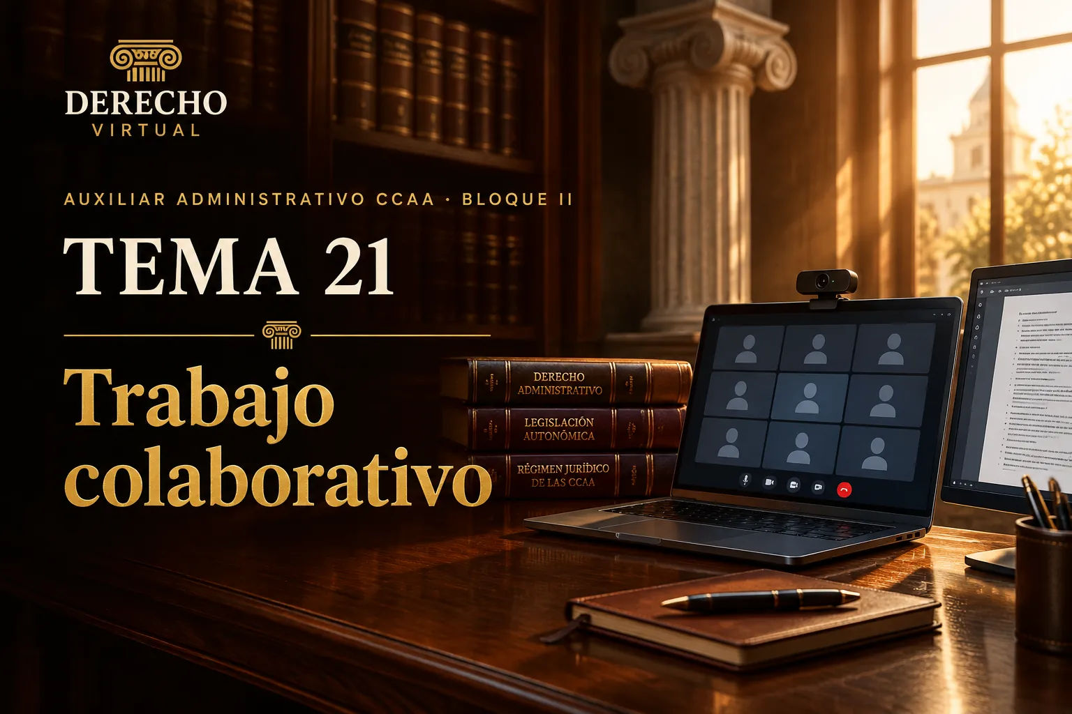 Miniatura del tema 21: Trabajo colaborativo con Microsoft 365 y videoconferencias