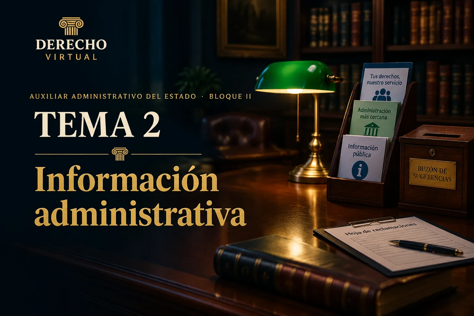 Miniatura del tema 2: Los servicios de información administrativa