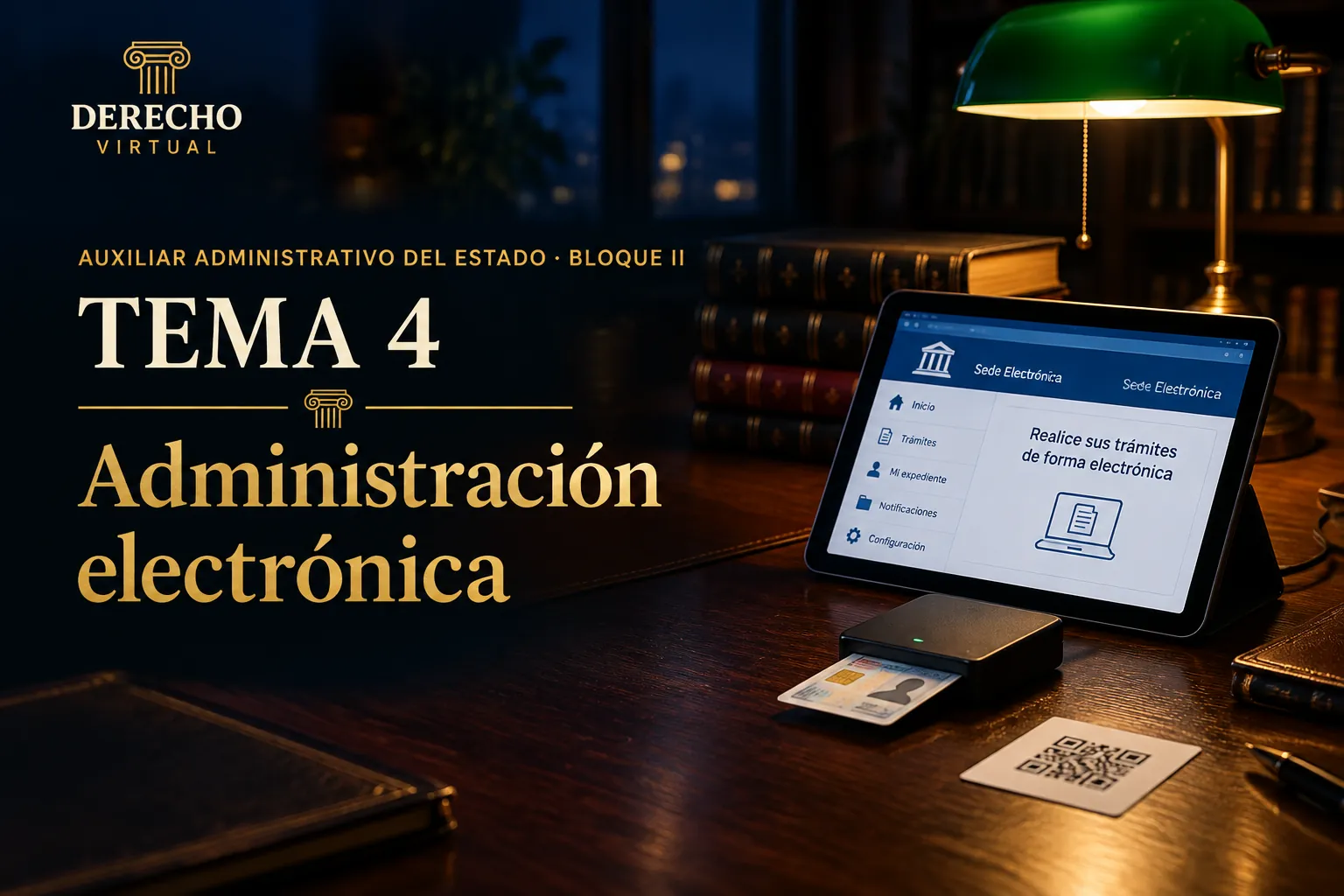 Miniatura del tema 4: Administración electrónica y servicios al ciudadano