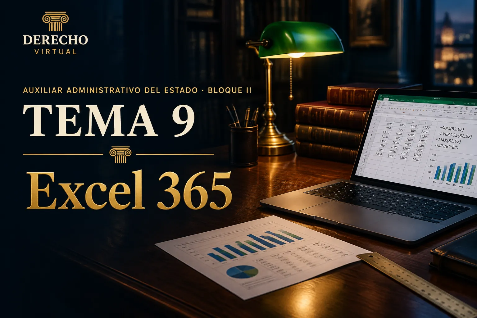 Miniatura del tema 9: Hojas de cálculo: Excel 365
