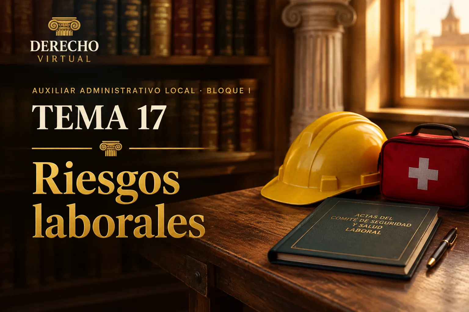 Miniatura del tema 17: Prevención de riesgos laborales y representación de los empleados públicos