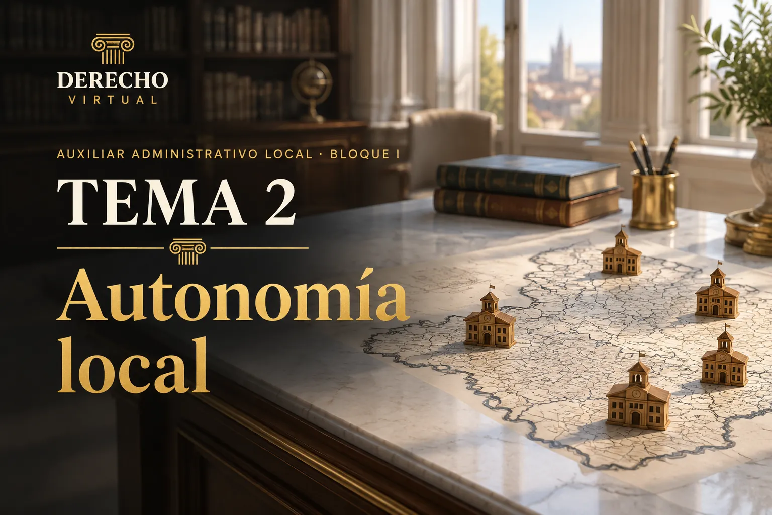 Miniatura del tema 2: Las entidades locales y la autonomía local en la Constitución