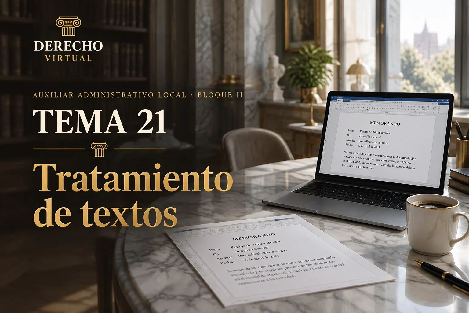 Miniatura del tema 21: Ofimática (I): Word