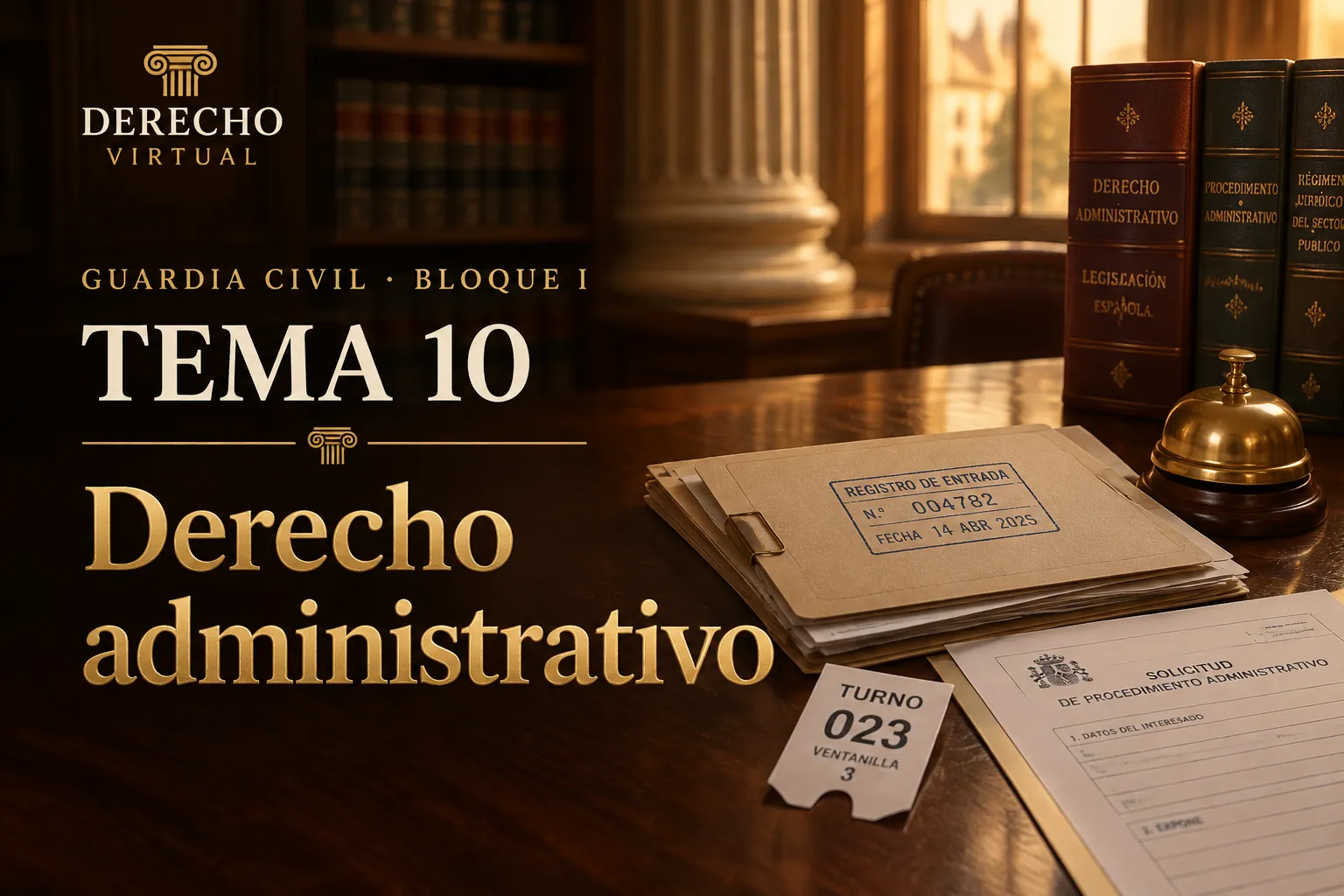 Miniatura del tema 10: Derecho administrativo