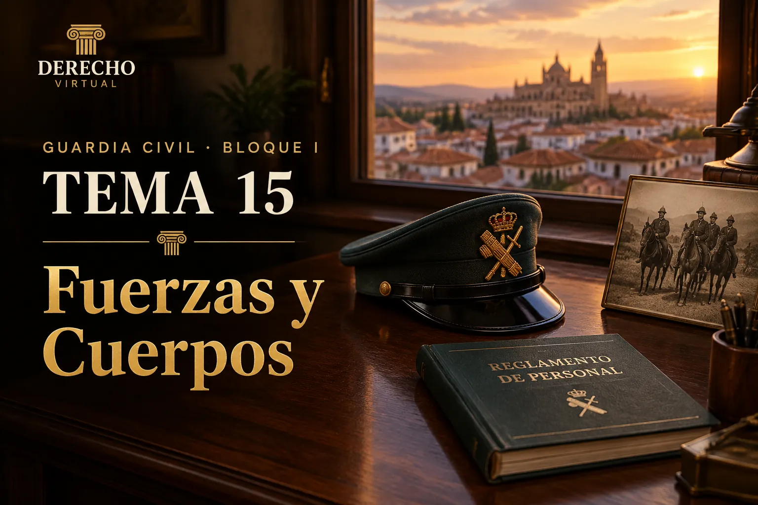Miniatura del tema 15: Fuerzas y Cuerpos de Seguridad. Guardia Civil