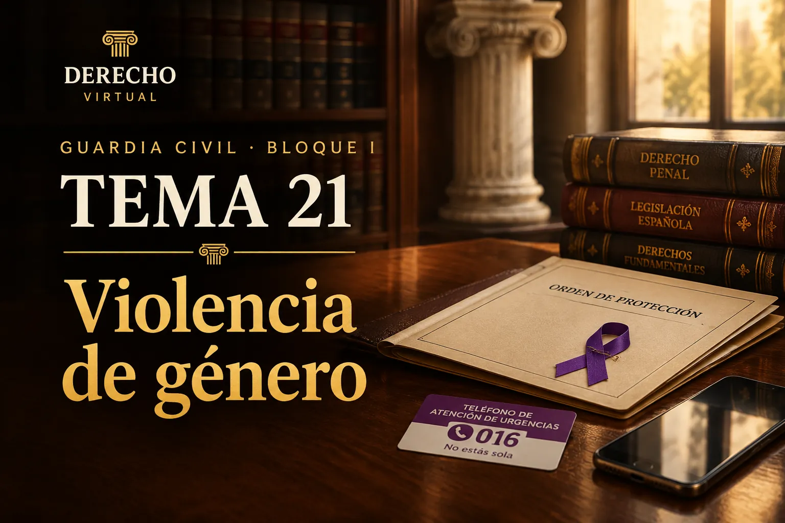 Miniatura del tema 21: Protección integral contra la violencia de género