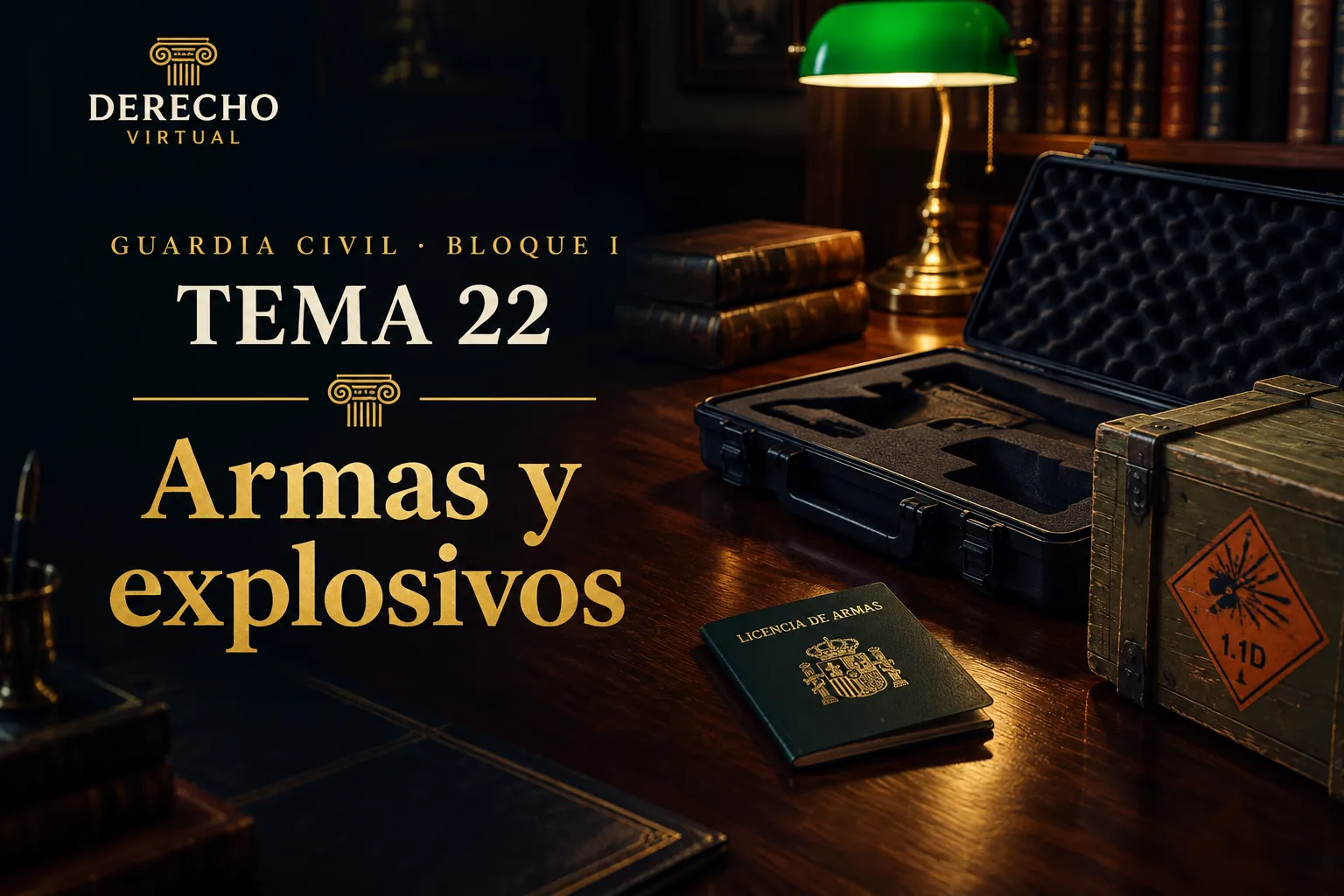 Miniatura del tema 22: Armas y explosivos