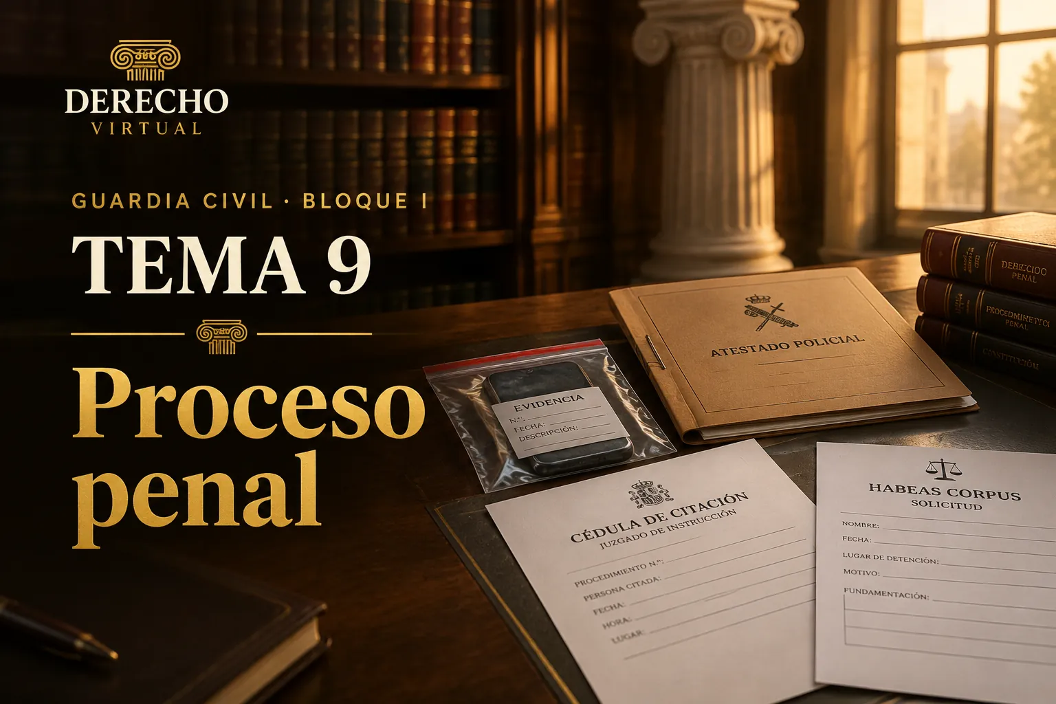 Miniatura del tema 9: Derecho procesal penal