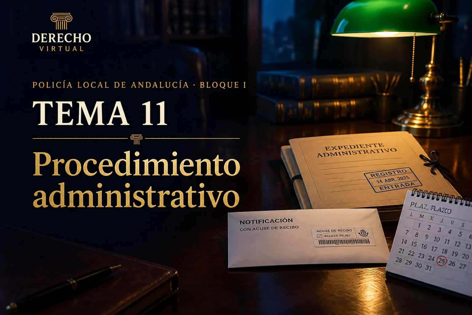 Miniatura del tema 11: El procedimiento administrativo común