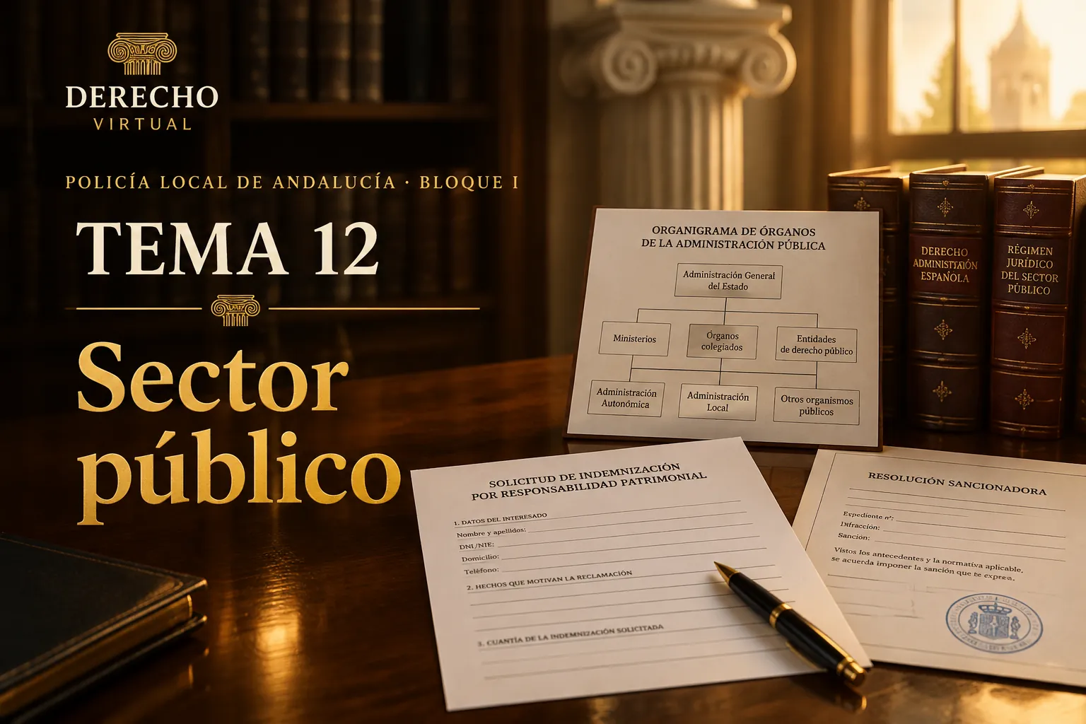 Miniatura del tema 12: El régimen jurídico del sector público