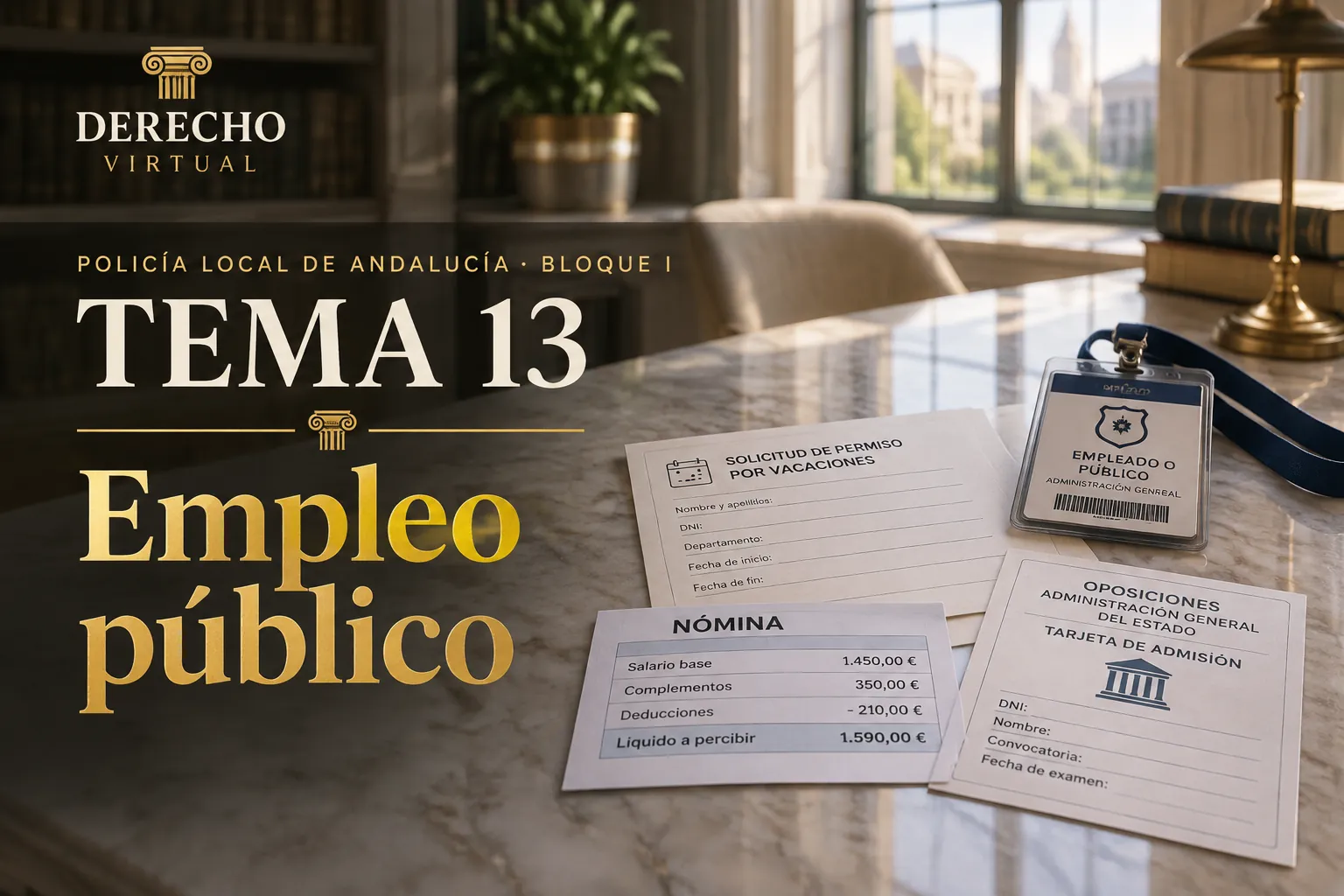 Miniatura del tema 13: El personal al servicio de las Administraciones públicas