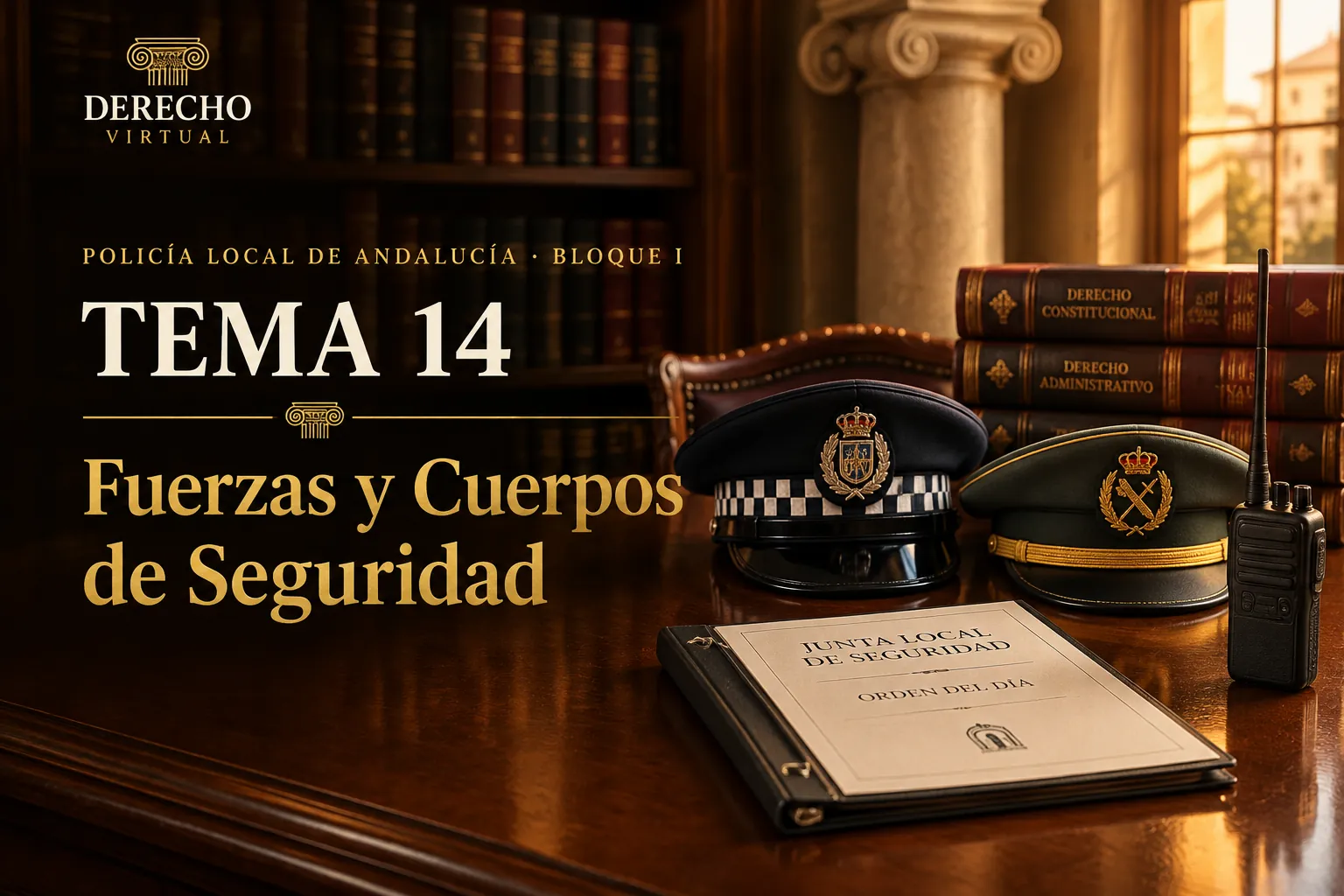 Miniatura del tema 14: La Ley de Fuerzas y Cuerpos de Seguridad