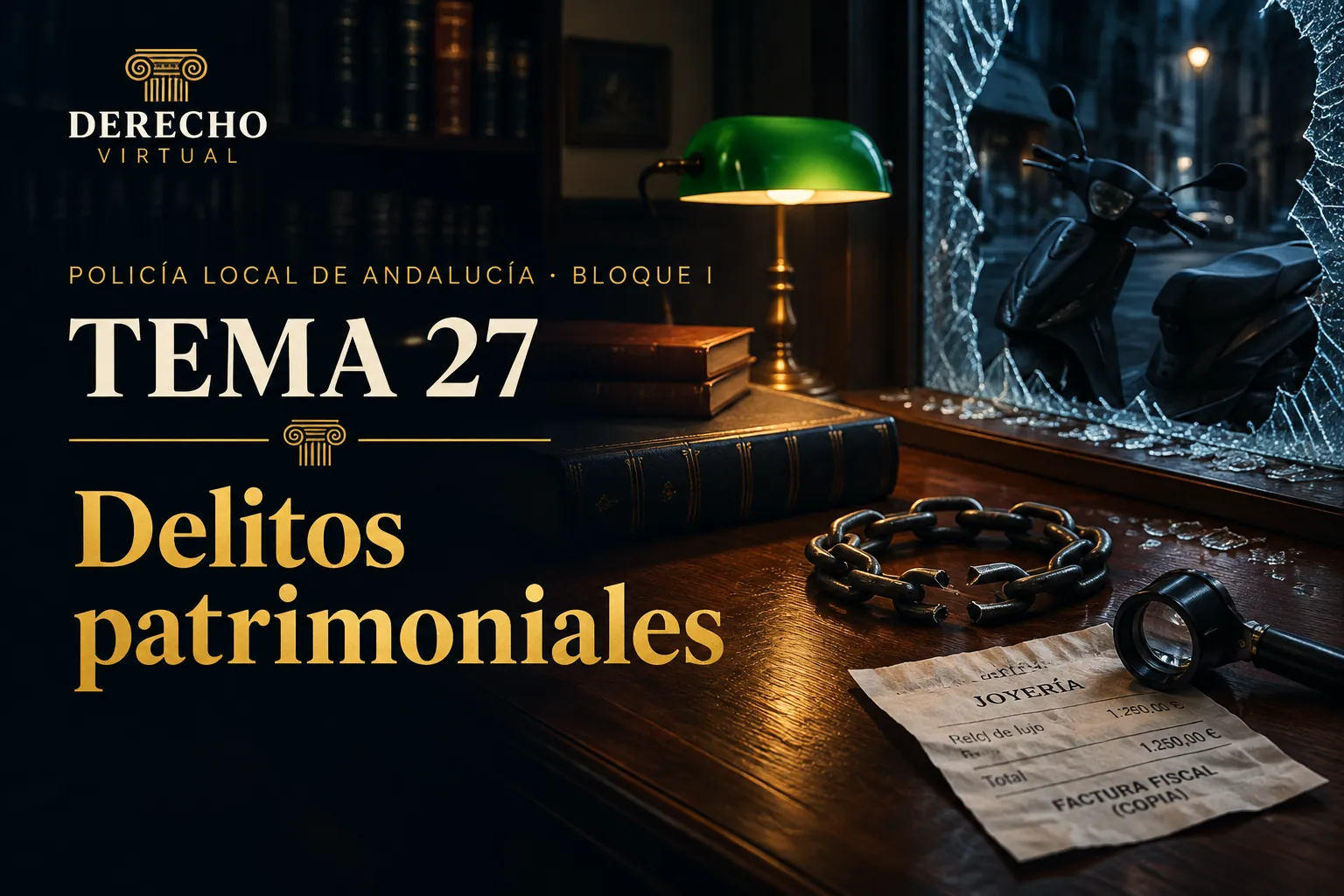 Miniatura del tema 27: Delitos contra el patrimonio y el orden socioeconómico