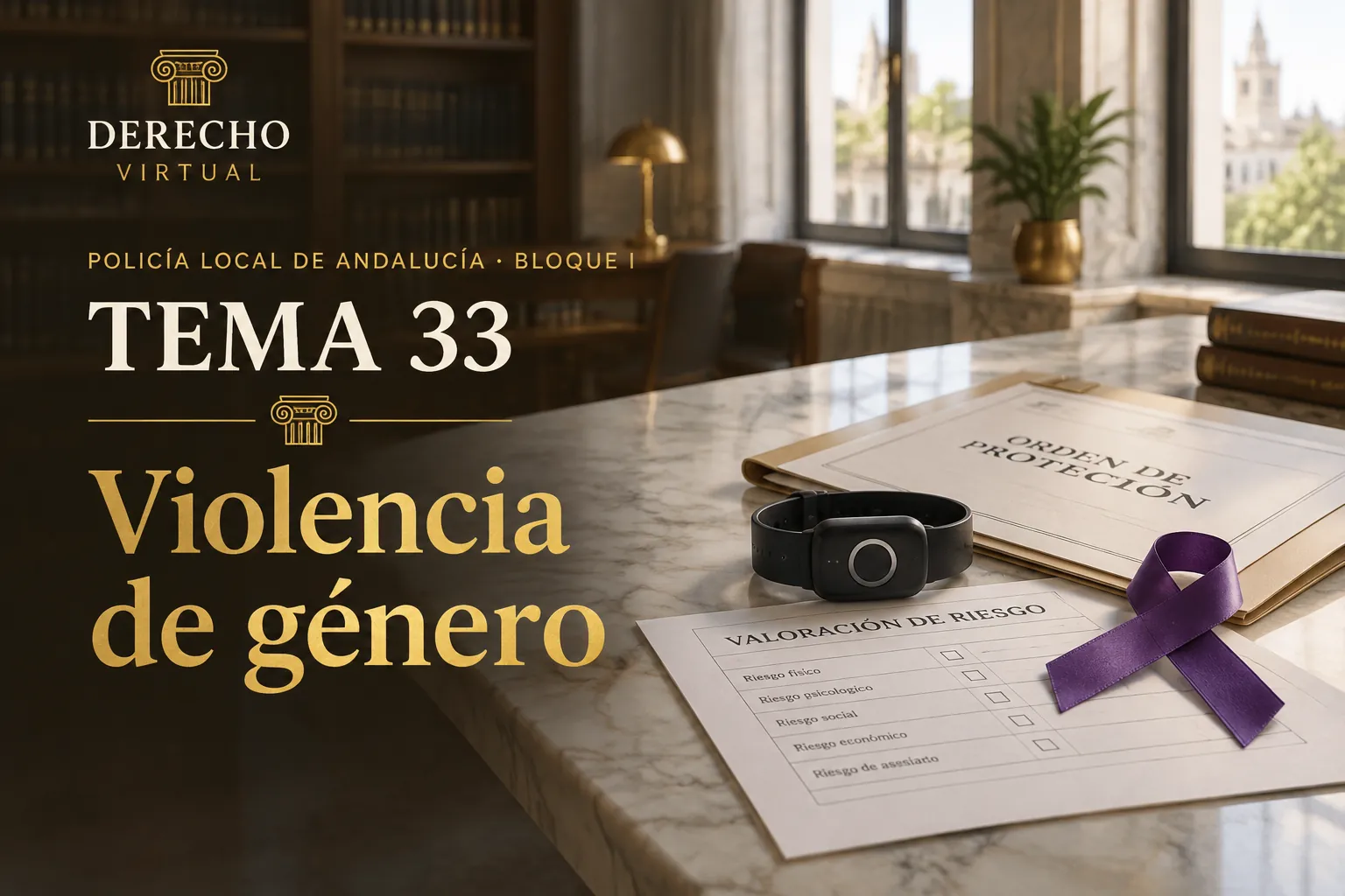 Miniatura del tema 33: Protección integral contra la violencia de género