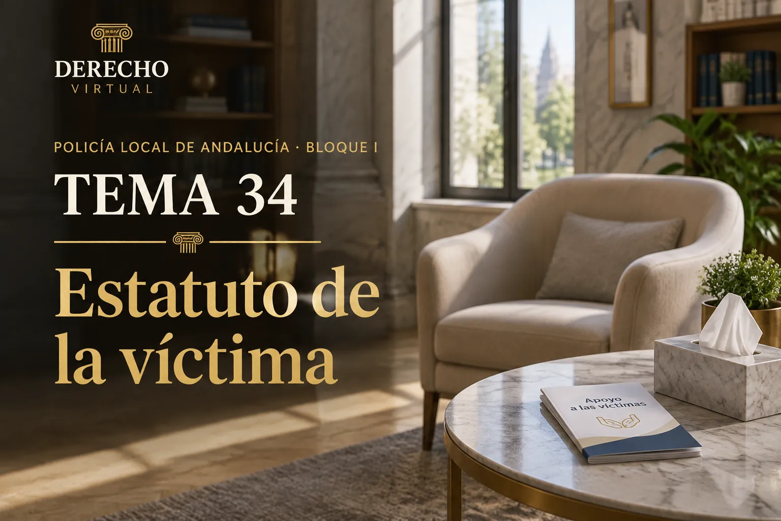 Miniatura del tema 34: El Estatuto de la víctima del delito