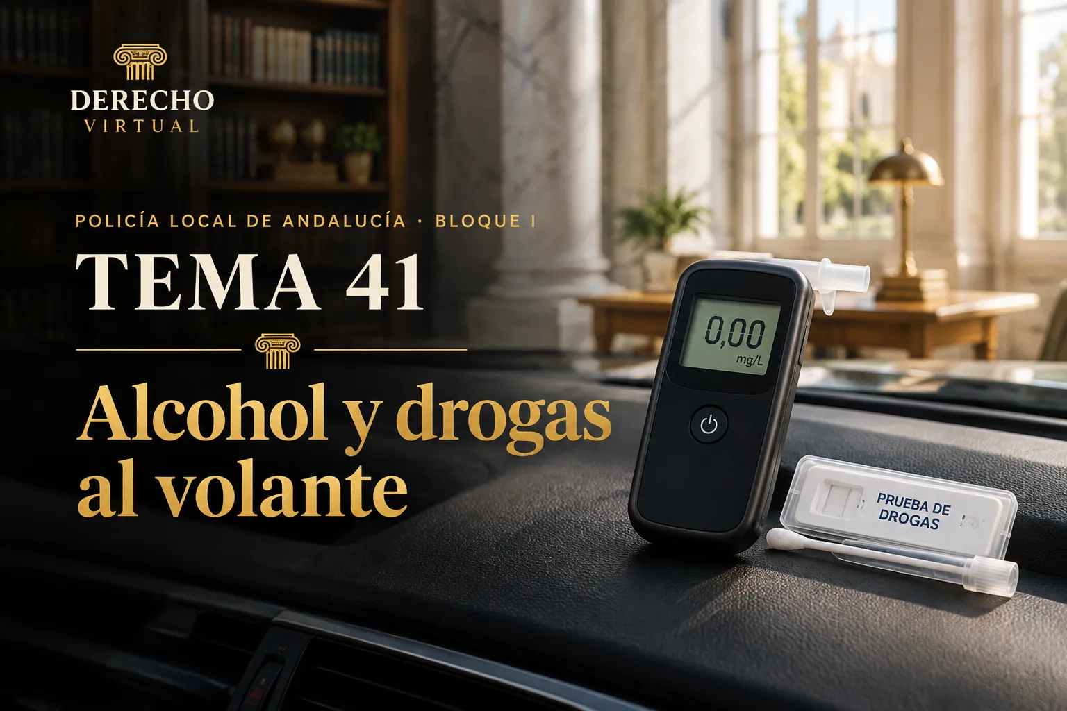 Miniatura del tema 41: Alcohol y drogas en la conducción
