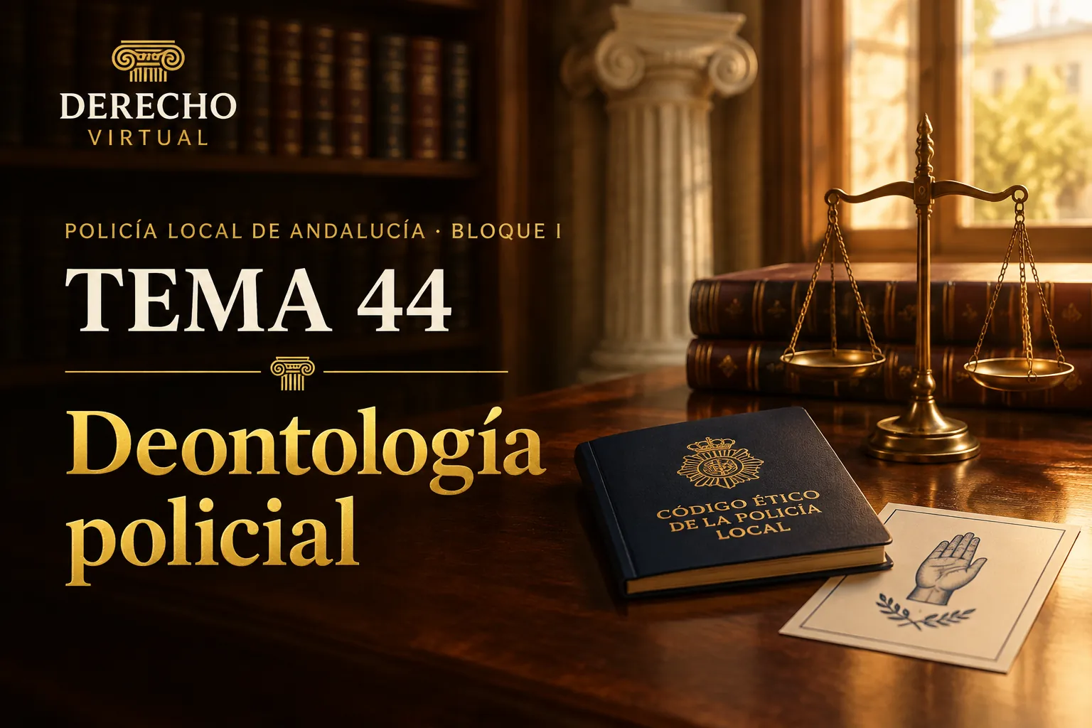 Miniatura del tema 44: Deontología policial