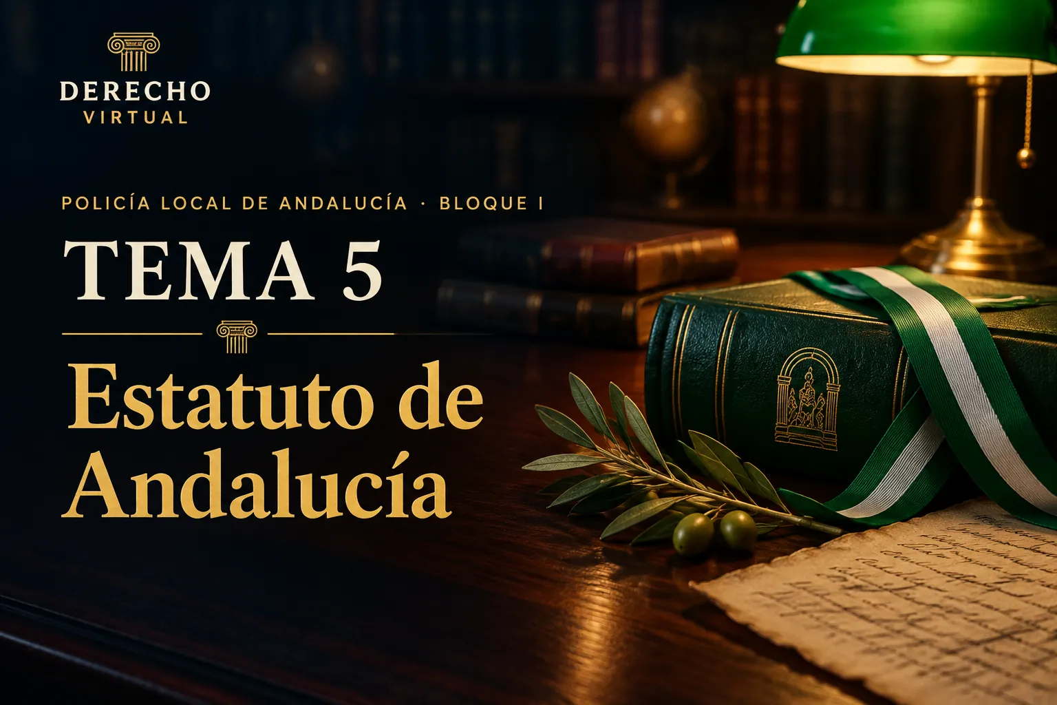 Miniatura del tema 5: La Comunidad Autónoma de Andalucía y su Estatuto