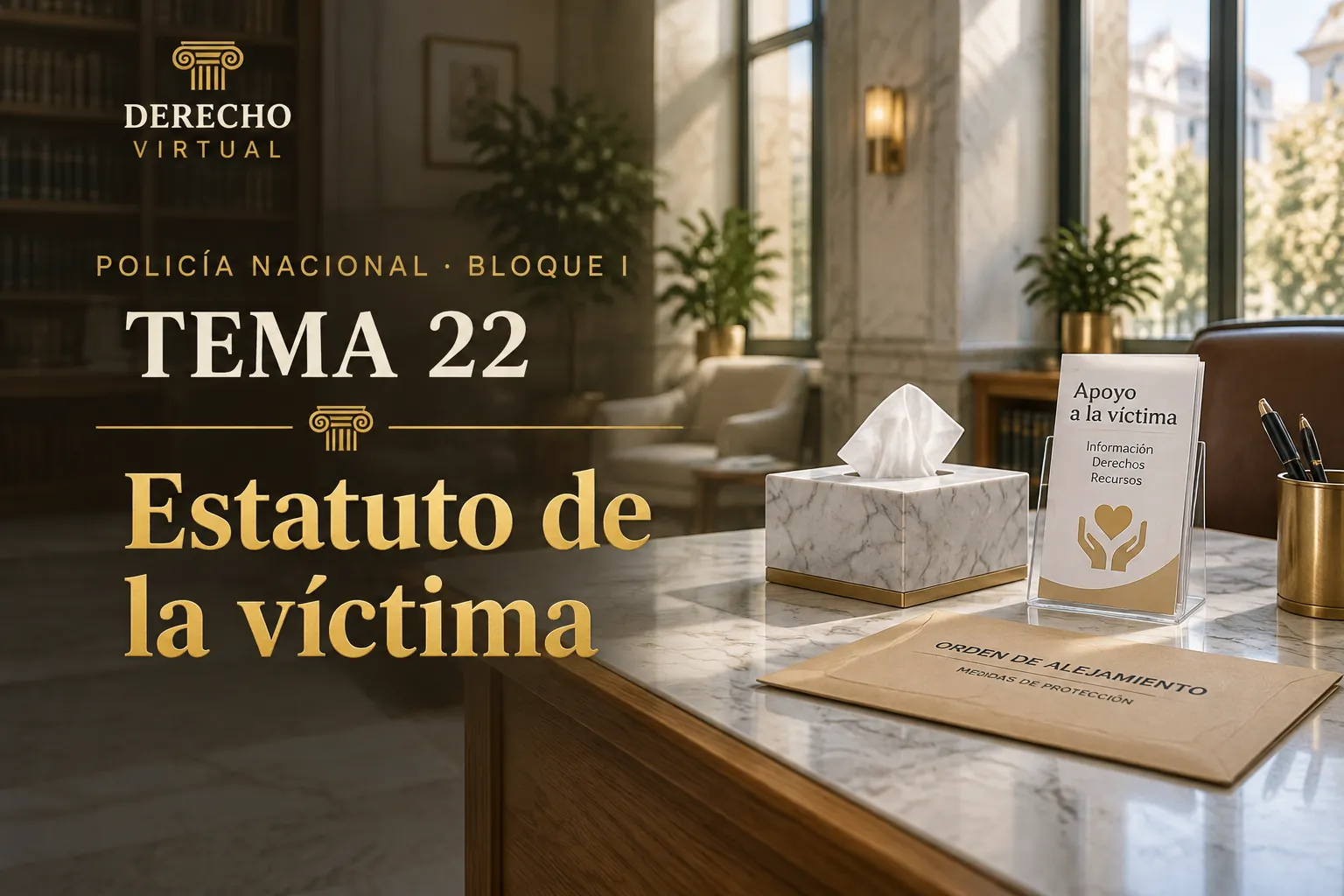 Miniatura del tema 22: El Estatuto de la víctima del delito