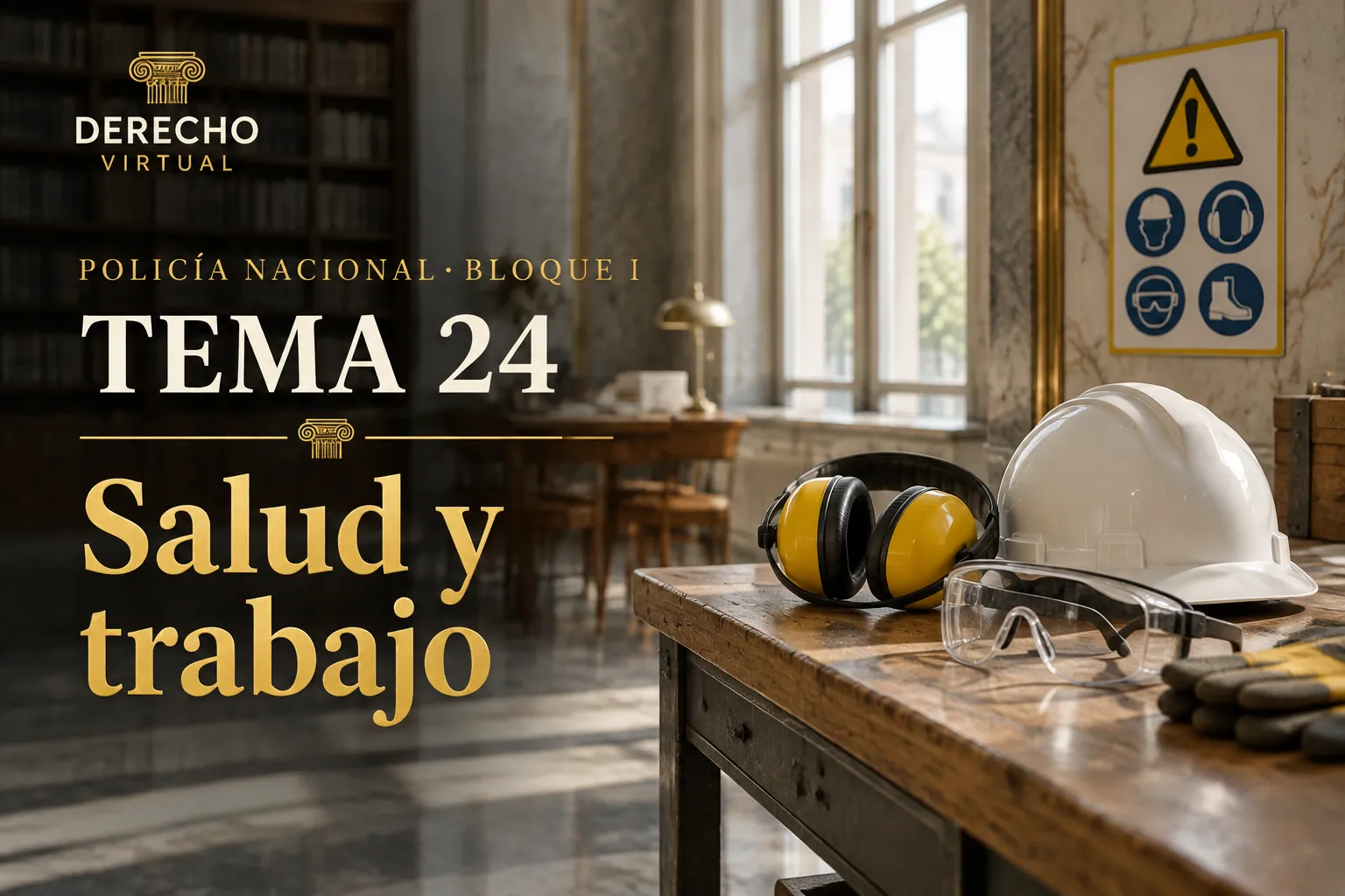 Miniatura del tema 24: Introducción a la prevención de riesgos laborales