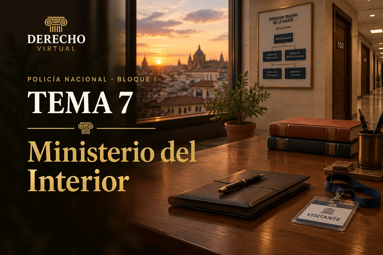 Miniatura del tema 7: El Ministerio del Interior y la Secretaría de Estado de Seguridad