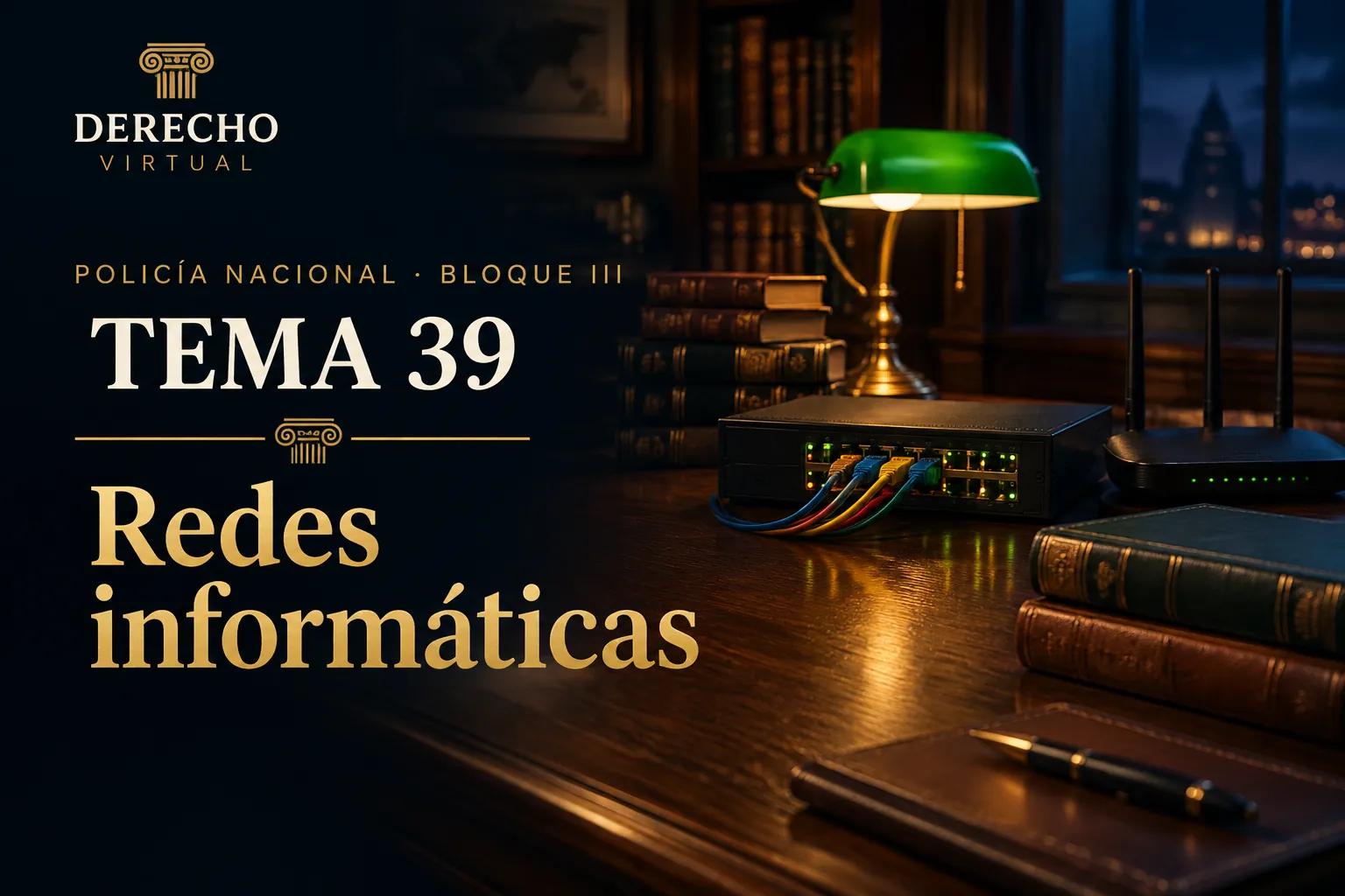 Miniatura del tema 39: Redes informáticas