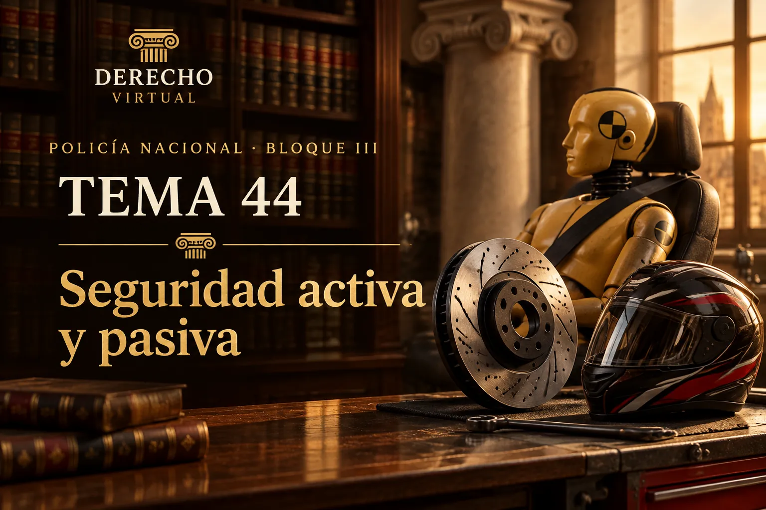 Miniatura del tema 44: La seguridad en la conducción de vehículos prioritarios