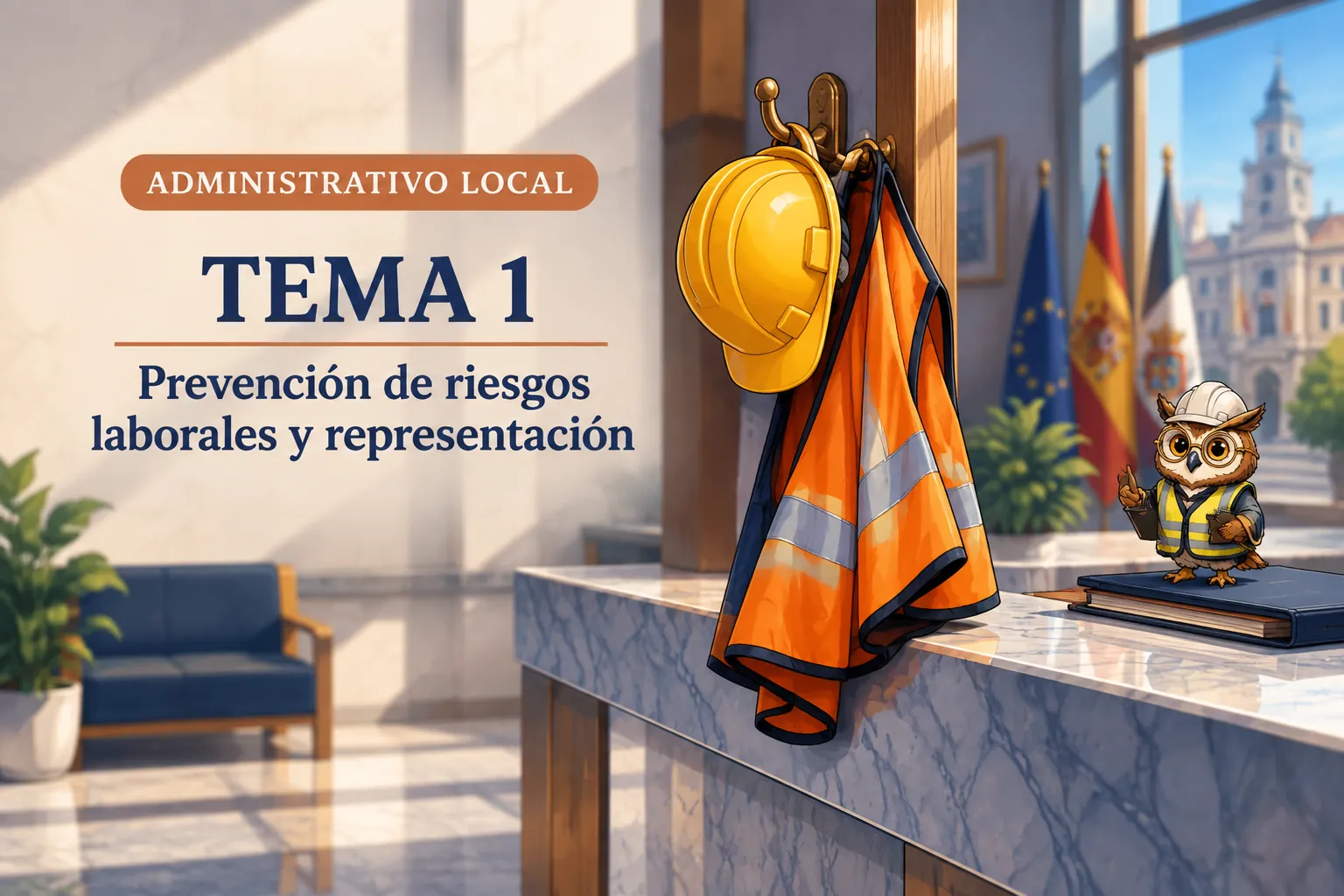 Miniatura del tema 1: Prevención de riesgos laborales y representación